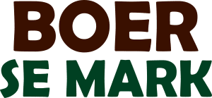 BOER SE MARK - Logo Words BOER SE MARK - PNG 2024, designed by Mariska Wiese at Glixie Media